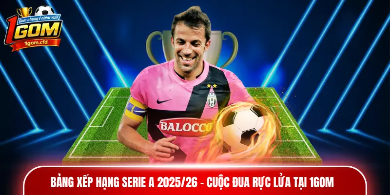 bảng xếp hạng Serie A