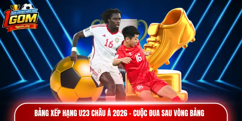 bảng xếp hạng U23
