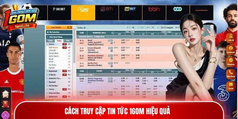 Cách truy cập tin tức 1gom hiệu quả