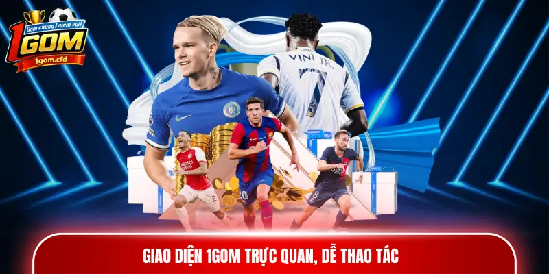 Giao diện 1GOM trực quan, dễ thao tác